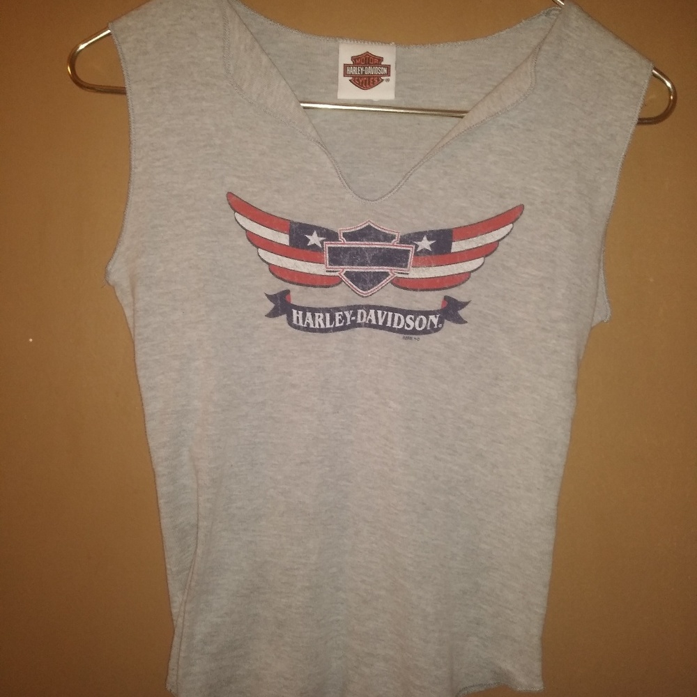 Harley davidson short sleeved shirt
